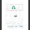 Kim Engelen, Example black frame, Walk the Talk, 2020