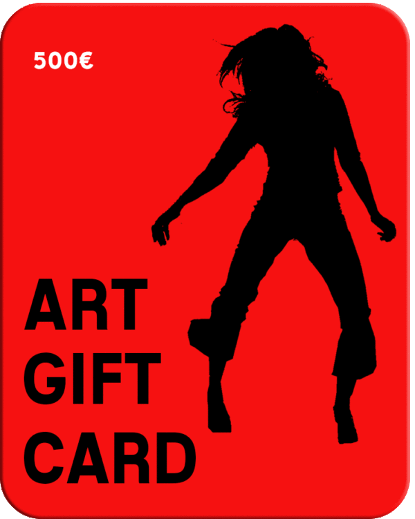 Art Gift Card 500€. Choose the value you want to give yourself.