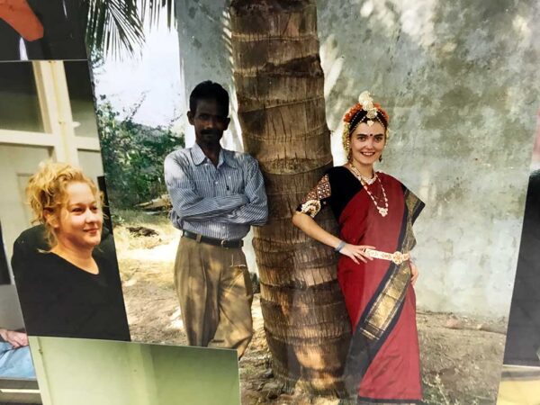 Kim Engelen, Collage Friends, detail-shot India, 178x121.4x5 cm, 1998