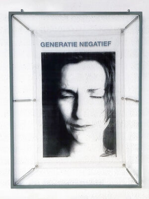 Kim Engelen, My Generation, Generatie Negatief (grey), artwork total-shot, 1998