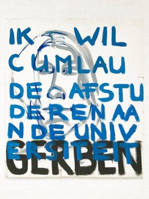 Kim Engelen, Gerben, Series Pronunciations, Oil on Canvas, Total-shot, 1997