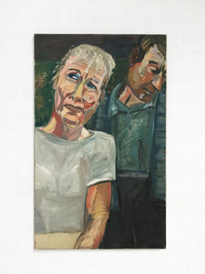 Kim Engelen, Marriage Road No. 1 (From the Series Marriage), Oil on Canvas, Total-shot, 1997