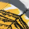 Kim Engelen, Networks (Yellow), Acrylic on Canvas, Detail-shot 3, 1997