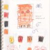Kim Engelen, Zodiac Drawings Sketchbook, Page 19, Ikke Leeuw (Leo), 1998