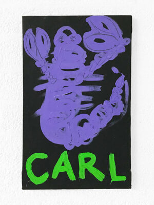 Kim Engelen, Zodiac Painting, Carl—Scorpio No. 8, Acrylic on Canvas, 1998