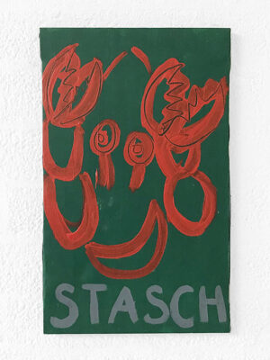 Kim Engelen, Zodiac Painting, Stasch—Cancer No. 4, Acrylic on Canvas, 1998