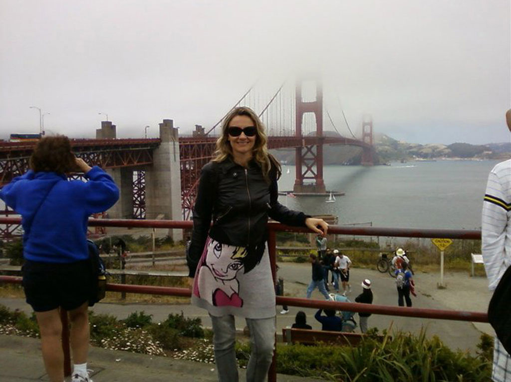 Kim Engelen, Bridge-Performances, Golden Gate Bridge, San Francisco (USA) 2010