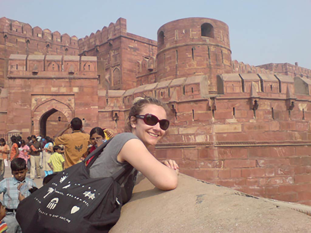 Kim Engelen, Bridges-Performances, Lal Qila (Red Fort) Red Fort Bridge, No.1, Agra, India, 2008