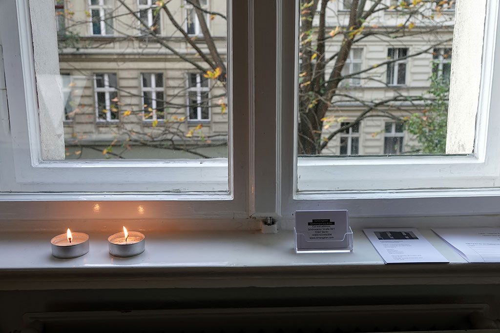 Kim Engelen, Two Burning Candles, Berlin, Germany, 2019
