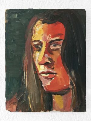 Kim Engelen, Ira(Small-Sun), Oil on Canvas, 1997