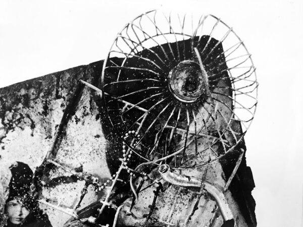 Kim Engelen, Aftermath No.1 (Sculpture No.1), Black & White Photo Detail 1, 1993