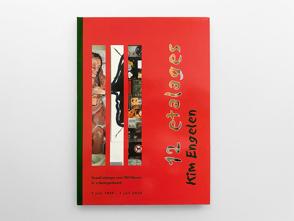 Kim Engelen, 12 etalages voor RSP Wonen, 12 Windows with Art, Digi-Pack (CD plus Book), Cover (Front),1999