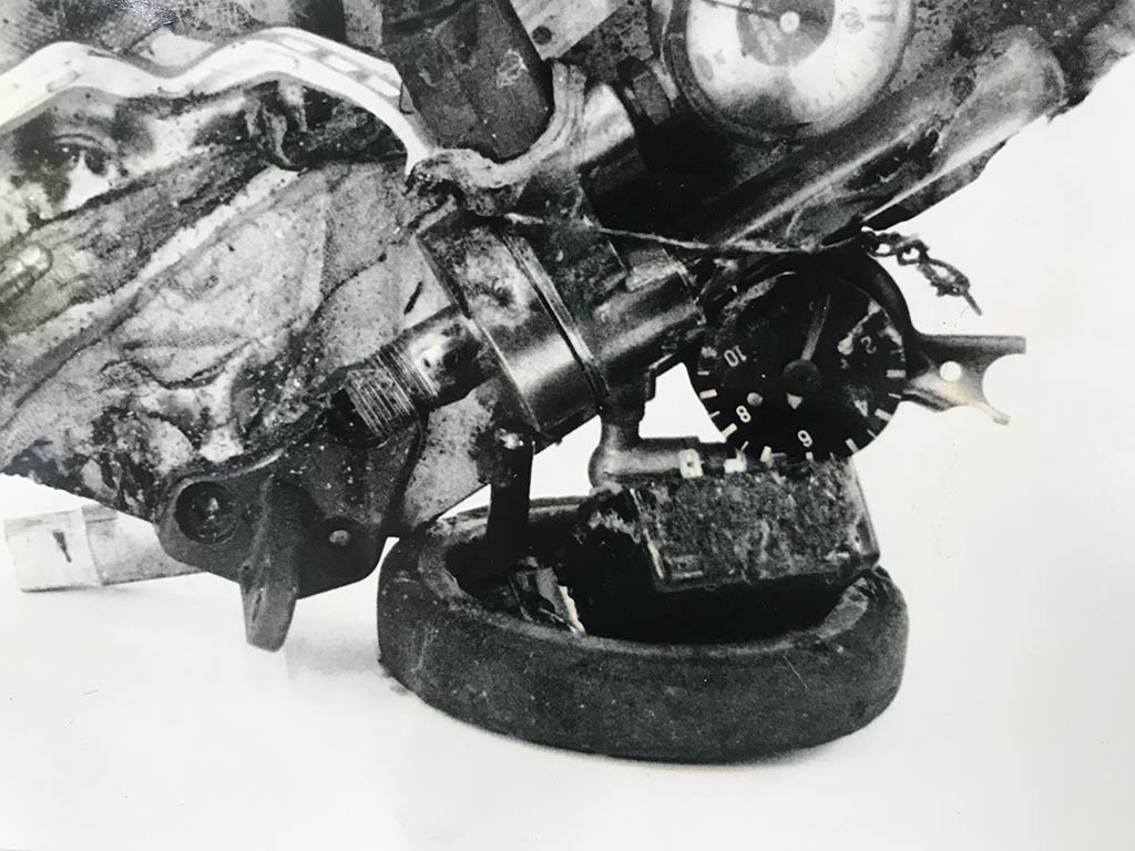 Kim Engelen, Aftermath No. 5 (Sculpture No. 5), Detail 3,1993