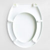 Kim Engelen Plee Painting (Privy Painting), Ready Set Go, Acrylics on Toilet Seat, Backside, 1998