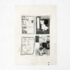 Kim Engelen, Postcards-Mix, Silkscreen + Paper (Black & White), 1999