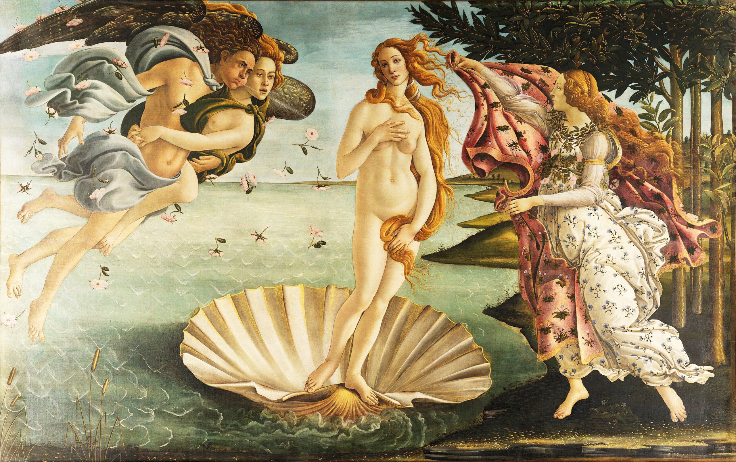 Sandro Botticelli, The Birth of Venus, c 1481-1486