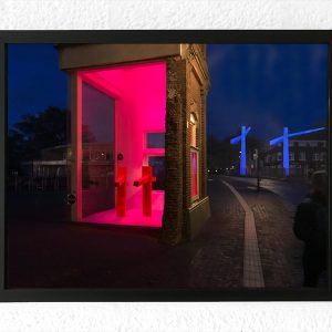 Kim Engelen, Questioning my Significance No.3, Night-Shot, Framed Photograph, 30 x 40 cm (11,81 x 15,75 in), 2021