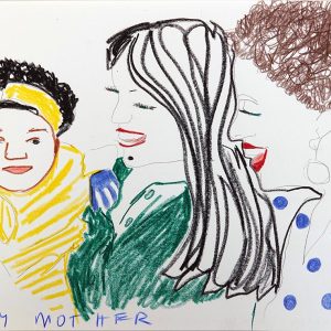 Kim Engelen, Confession Drawings, No.6, Baby Mother, 3 February 2022