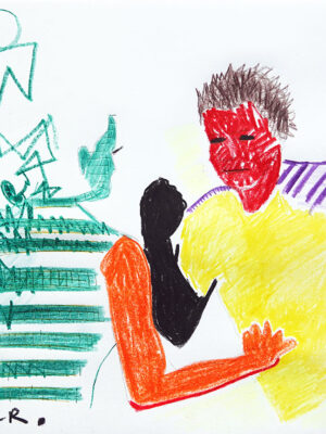 Kim Engelen, Confession Drawings, No.14, Brother., 5 March 2022